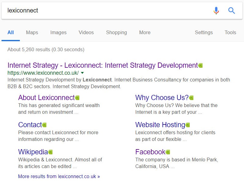 Lexiconnect Using Google